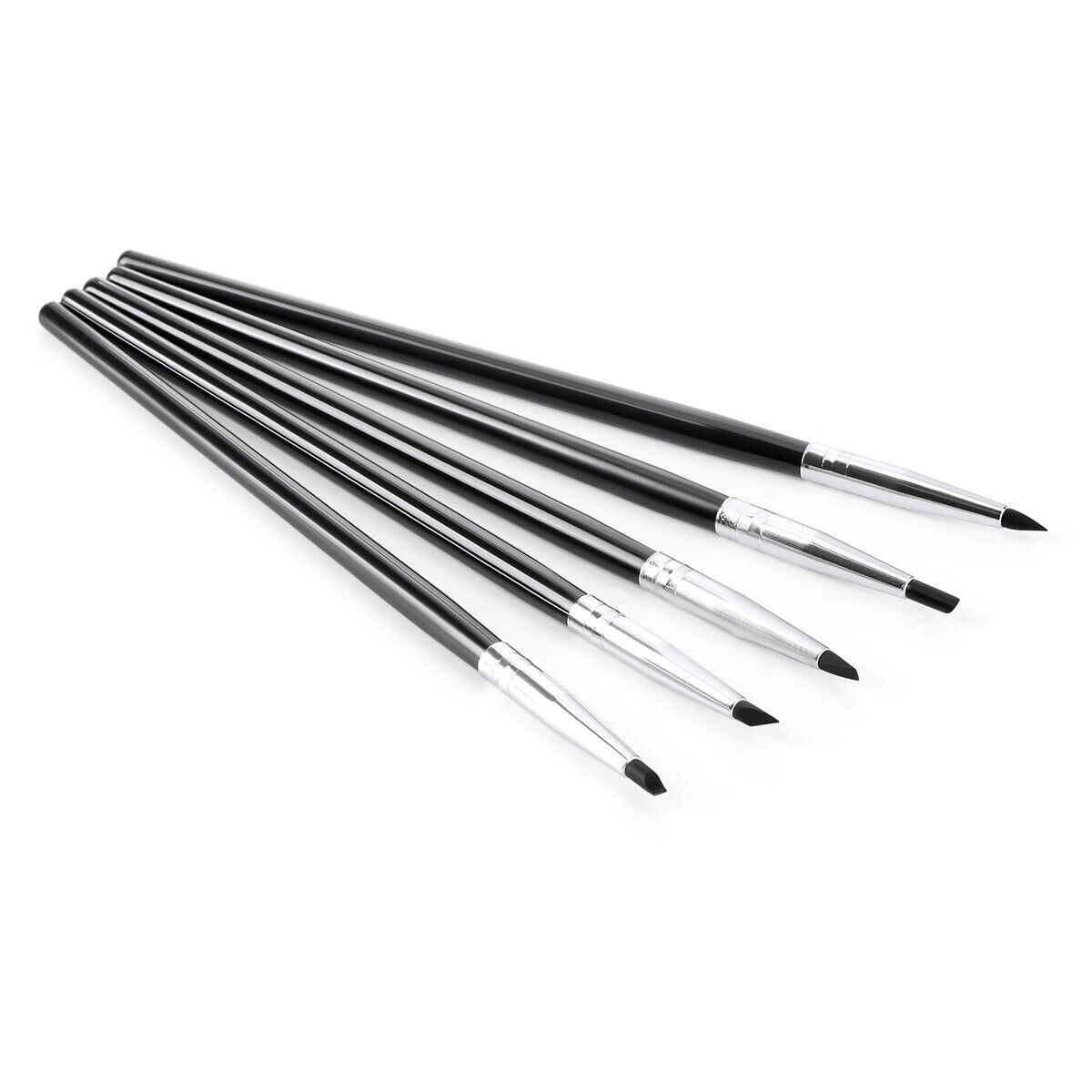 5pcs/PK Dental Composite Resin Porcelain Brush Pens Shaping Silicone Tooth Tool