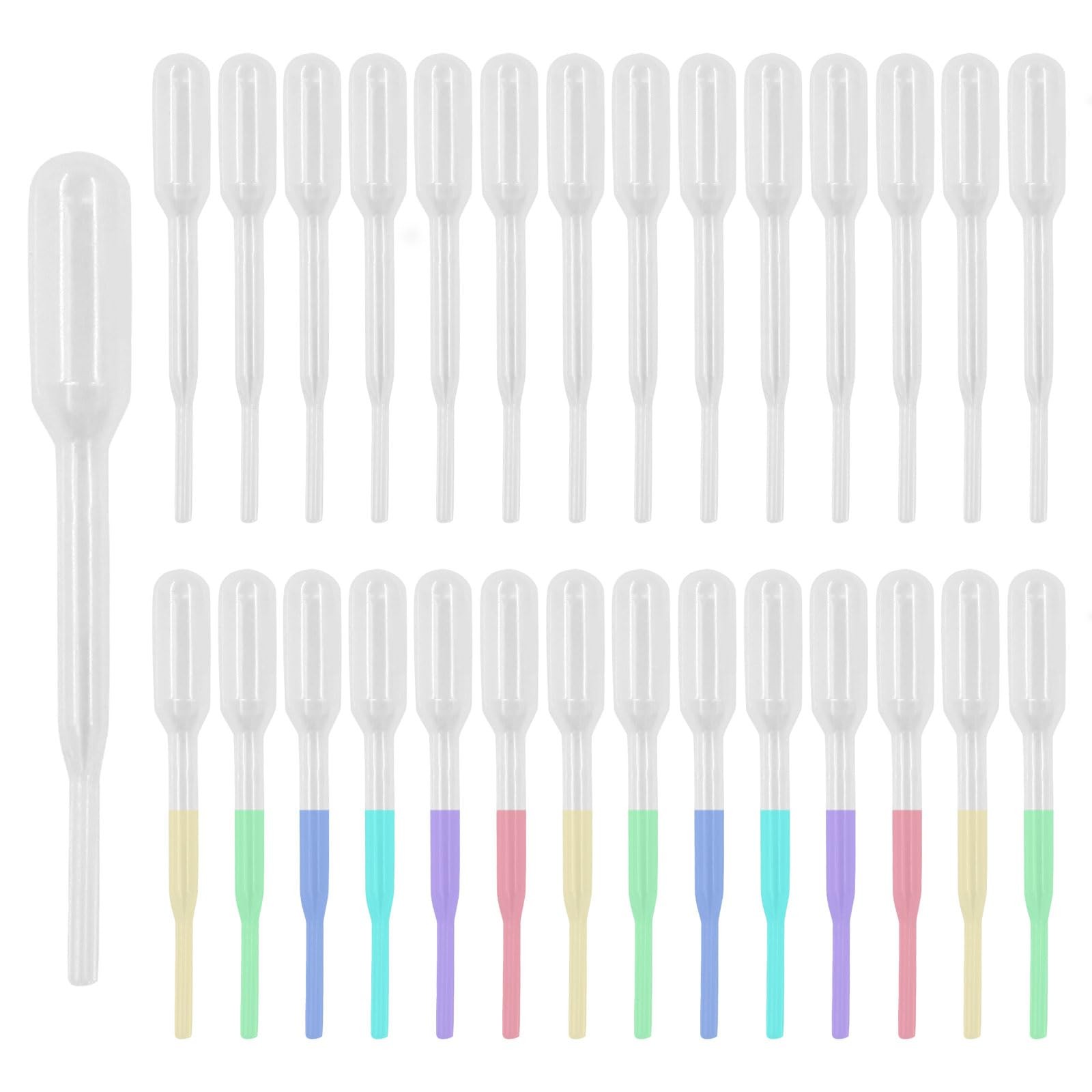 ISDVBUY Disposable Graduated Transfer Pipettes, 0.2 ml, 200 Pieces
