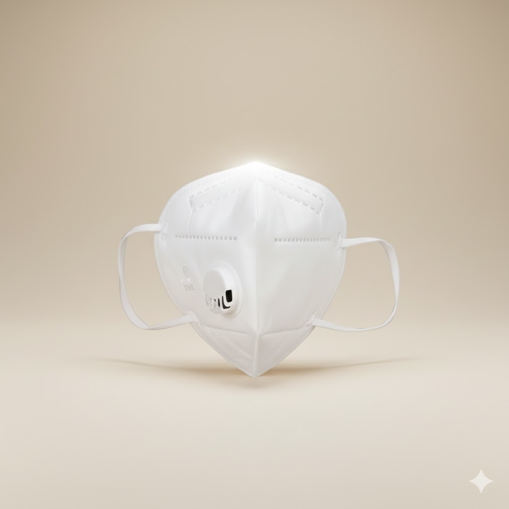 [10 Pcs] KN95 Face Mask(BFE 95%)Non-Medical Disposable Mask With Breathing Valve