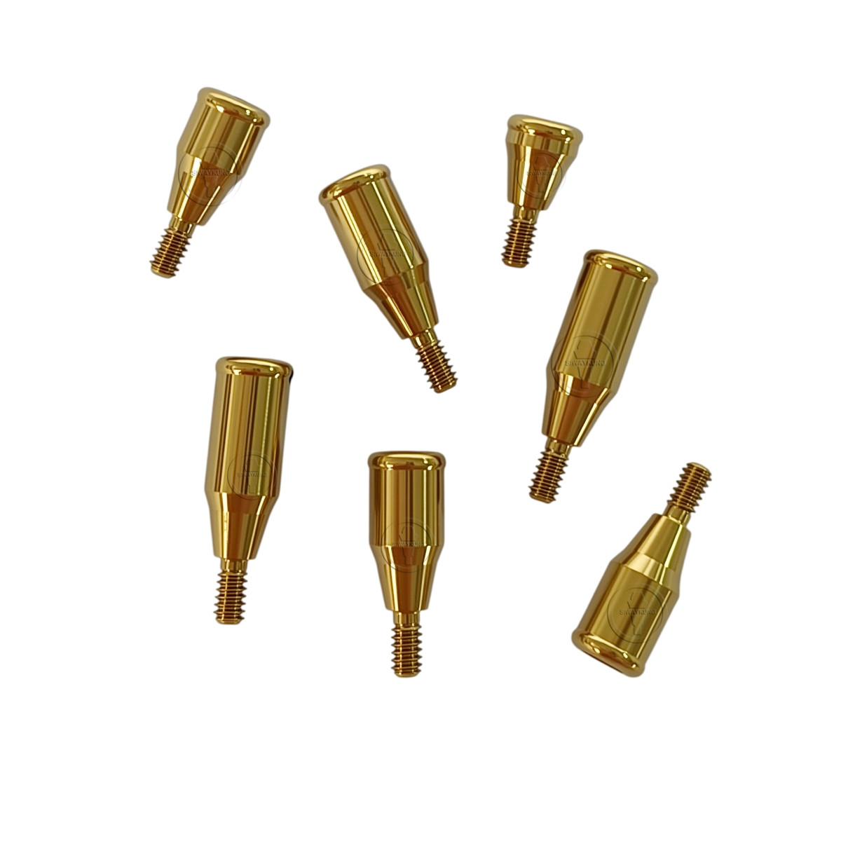 Locator abutment full set fit to Nobel Active NP platform D3.7mm GH1-6mm