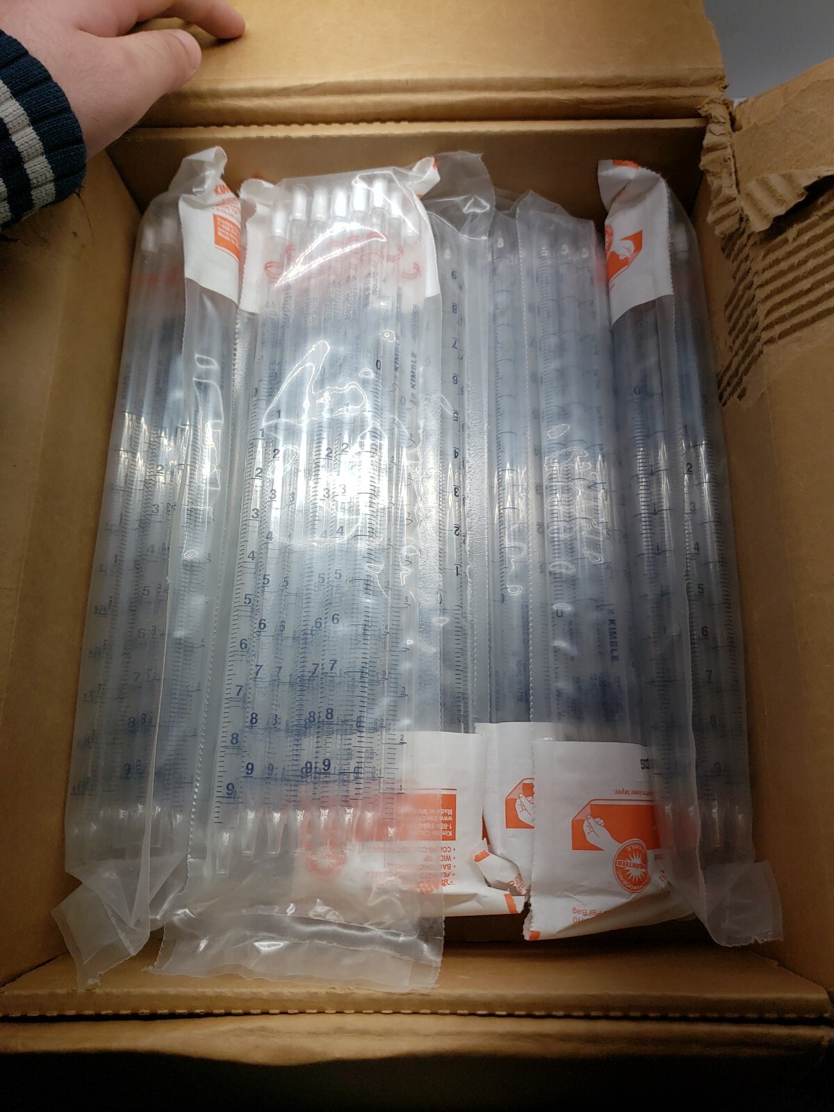 Kimble 72108-10110 Pipets 10ml In 1/10 Qty 400
