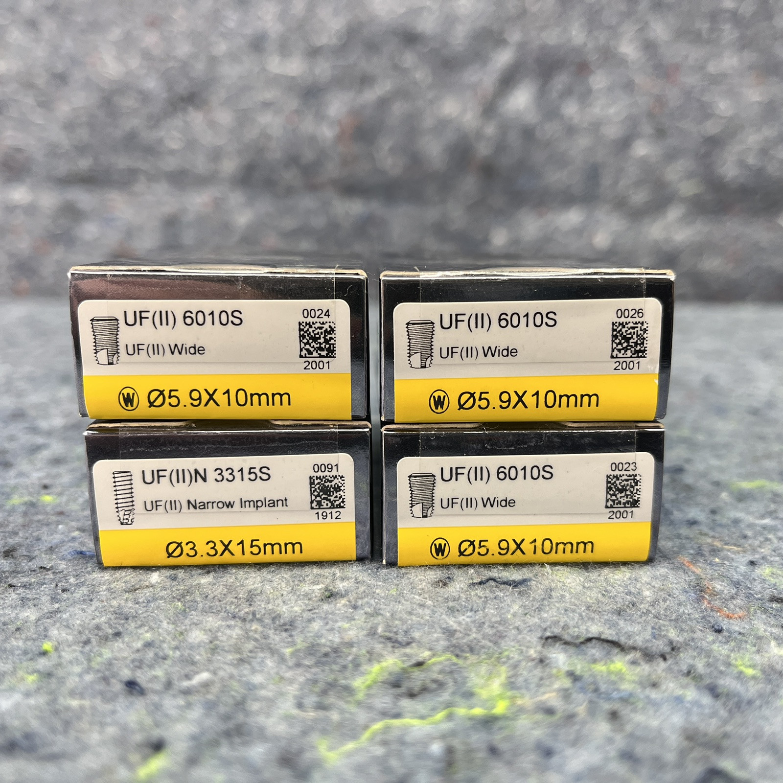 1 Box DIO HSA UF (II) DENTAL IMPLANT Works with HIOSSEN