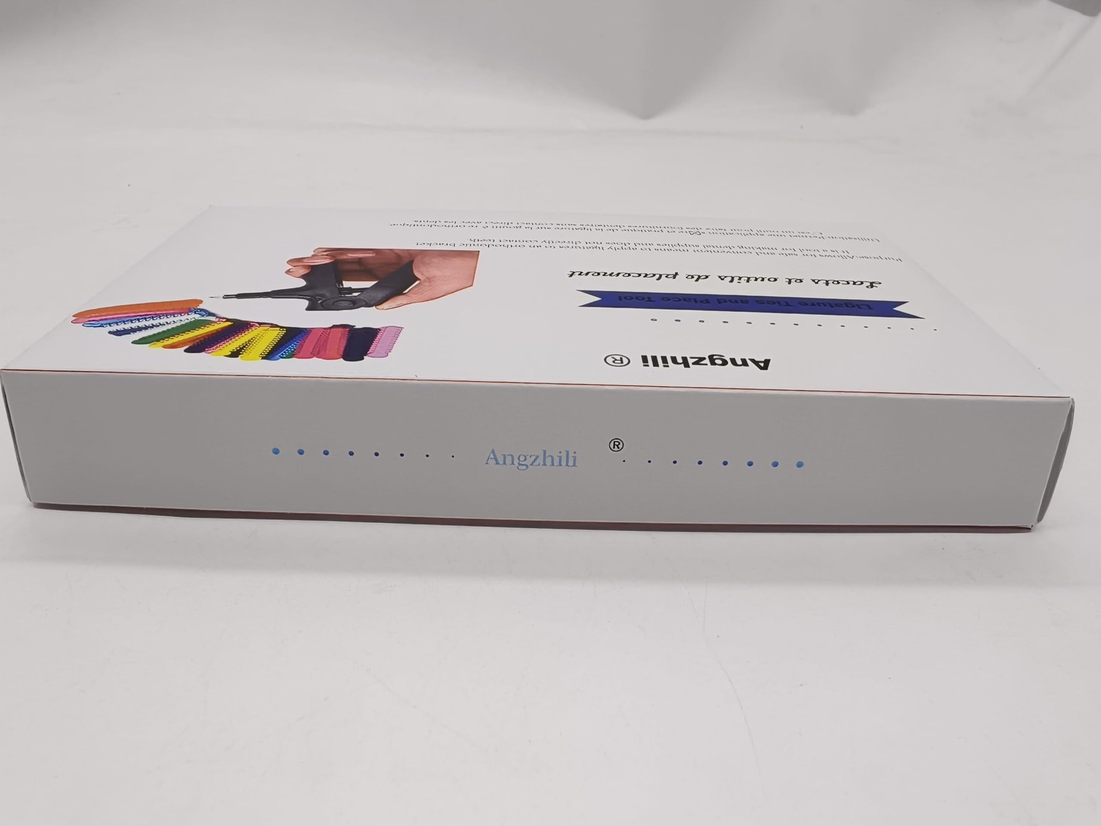 Dental Orthodontic Ligature Ties Multi-color 1040pcs and Orthodontic Ligature Gu