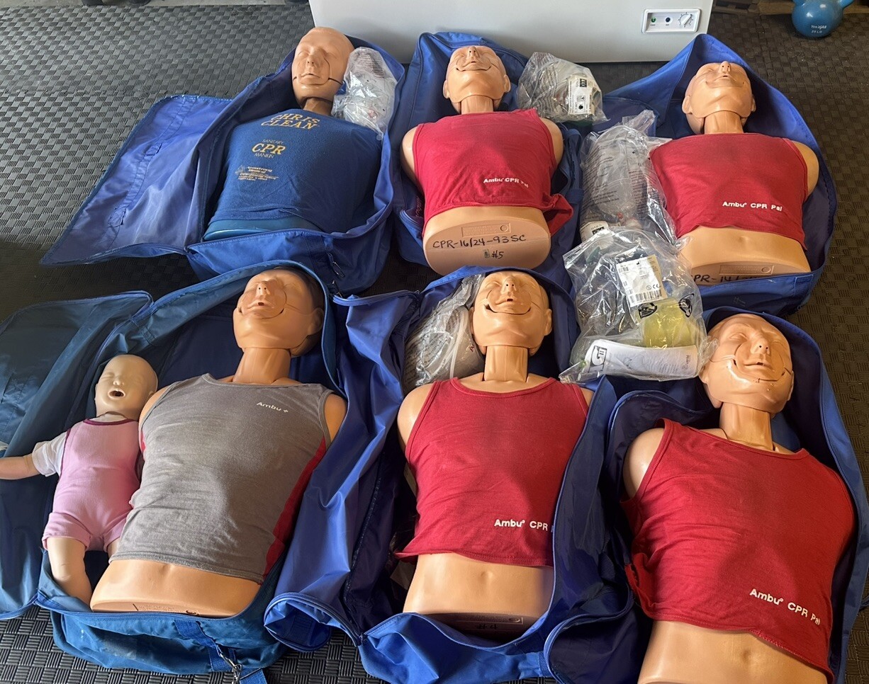 Ambu CPR Dummy Trainer Training Adult Baby