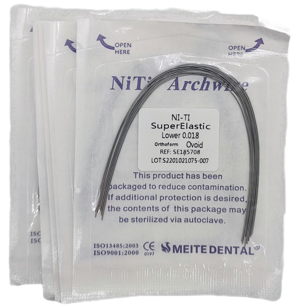Dental Orthodontic Super Elastic Niti Arch Wire Round 012-020 UPPER LOWER