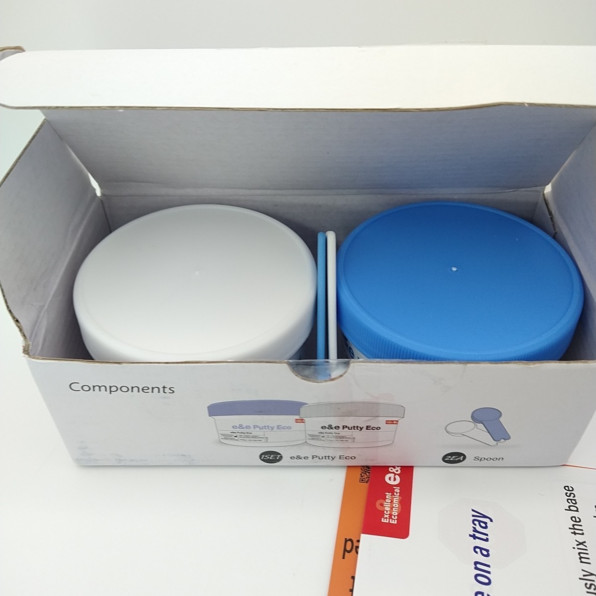 E&E Putty Eco Fast Set – 250 ml Base & 250 ml Catalyst