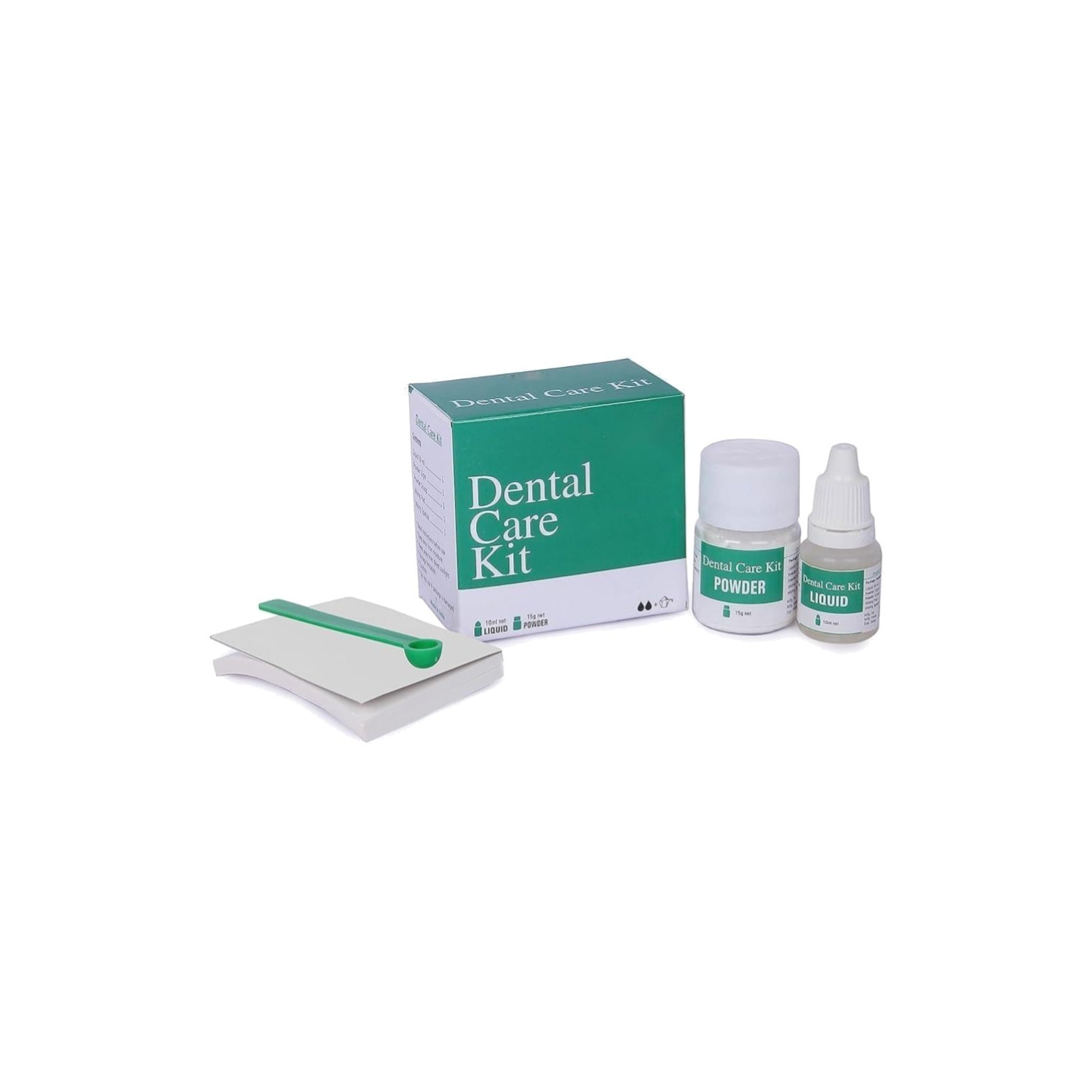 Dental Cement Zinc Oxide Eugenol Filling Crowns Bridges Waterproof 10ml