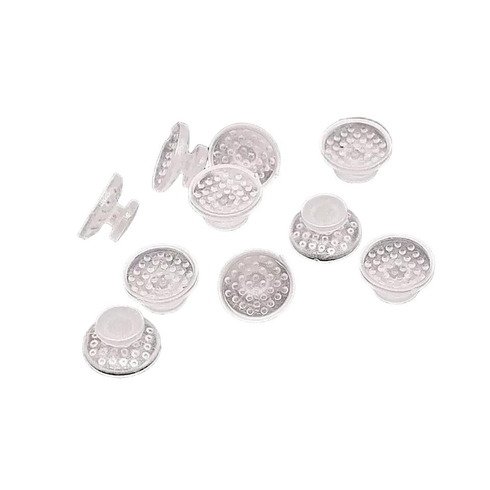 10 Pcs/Bag Orthodontic Composite Round Ceramic Bondable Lingual Button Base