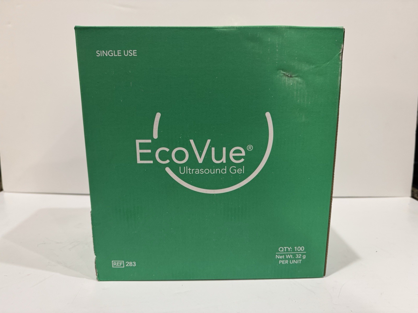 EvoVue Ultrasound Gel Ref 283 – 4 Boxes 100 Ct Each 32g (400 Total) – Exp 2028