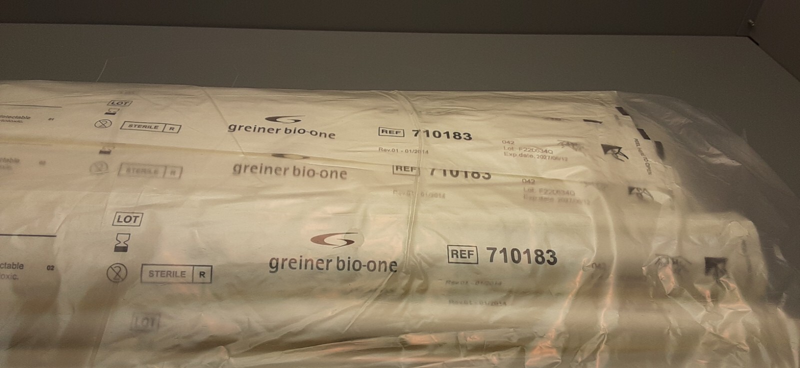 Greiner bio-one 2ml Pipette (100 individually wrapped) 710183 Exp 2027/06/12