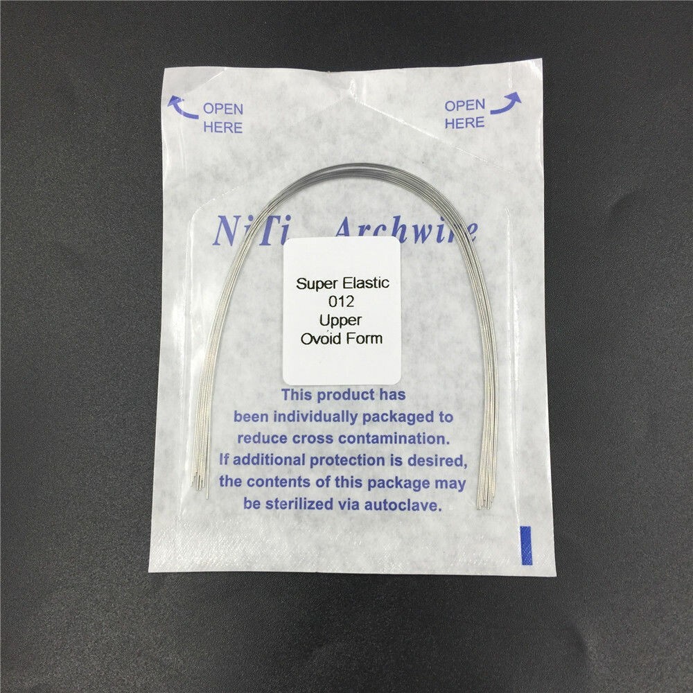 Dental Orthodontic Braces Kit – 0.022 Roth Brackets NiTi Arch Wire Ligature Ties