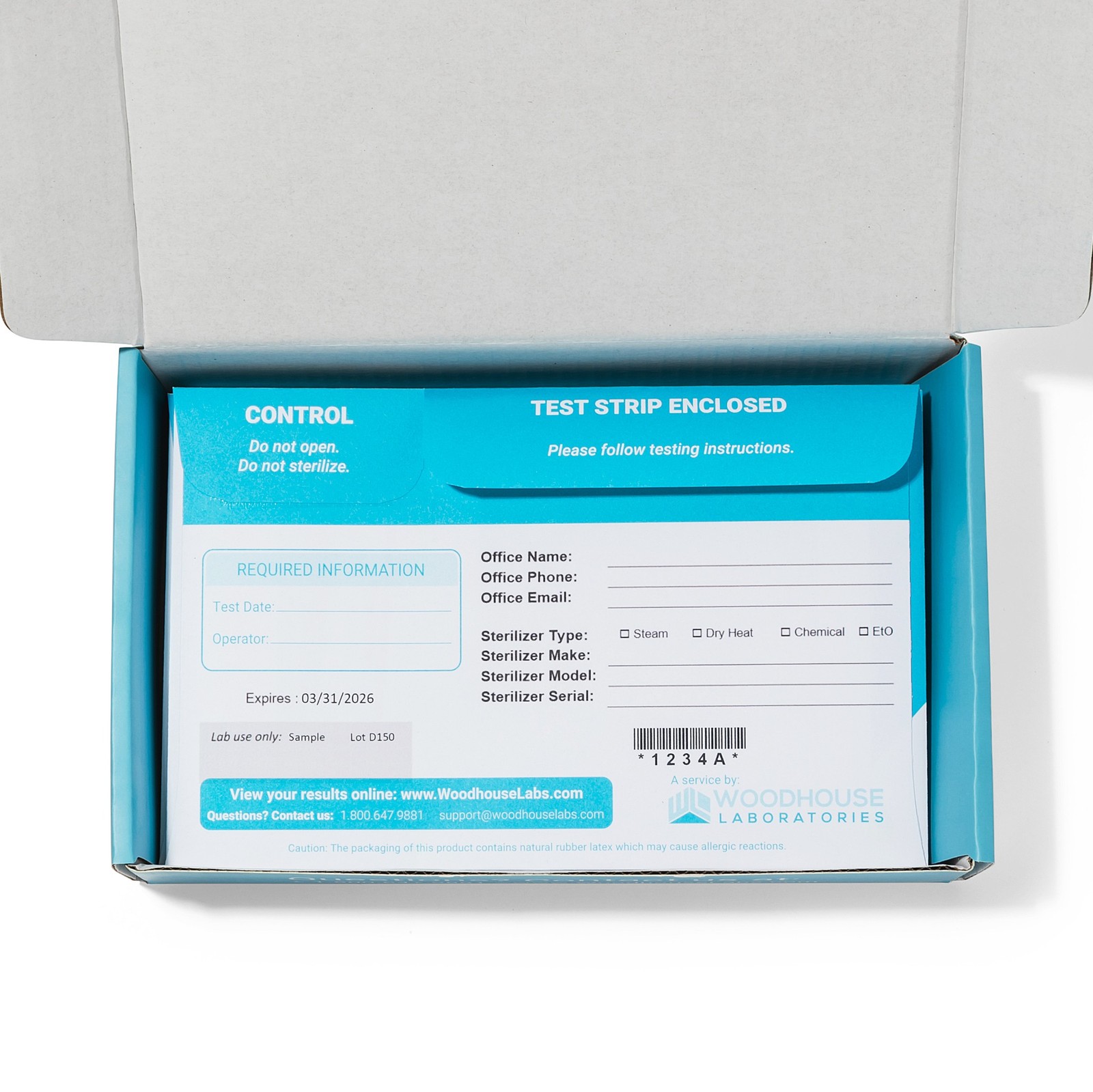 52 x Biological Monitor Mail In SPOREALERT #WL-2130 Exp. 05-2027