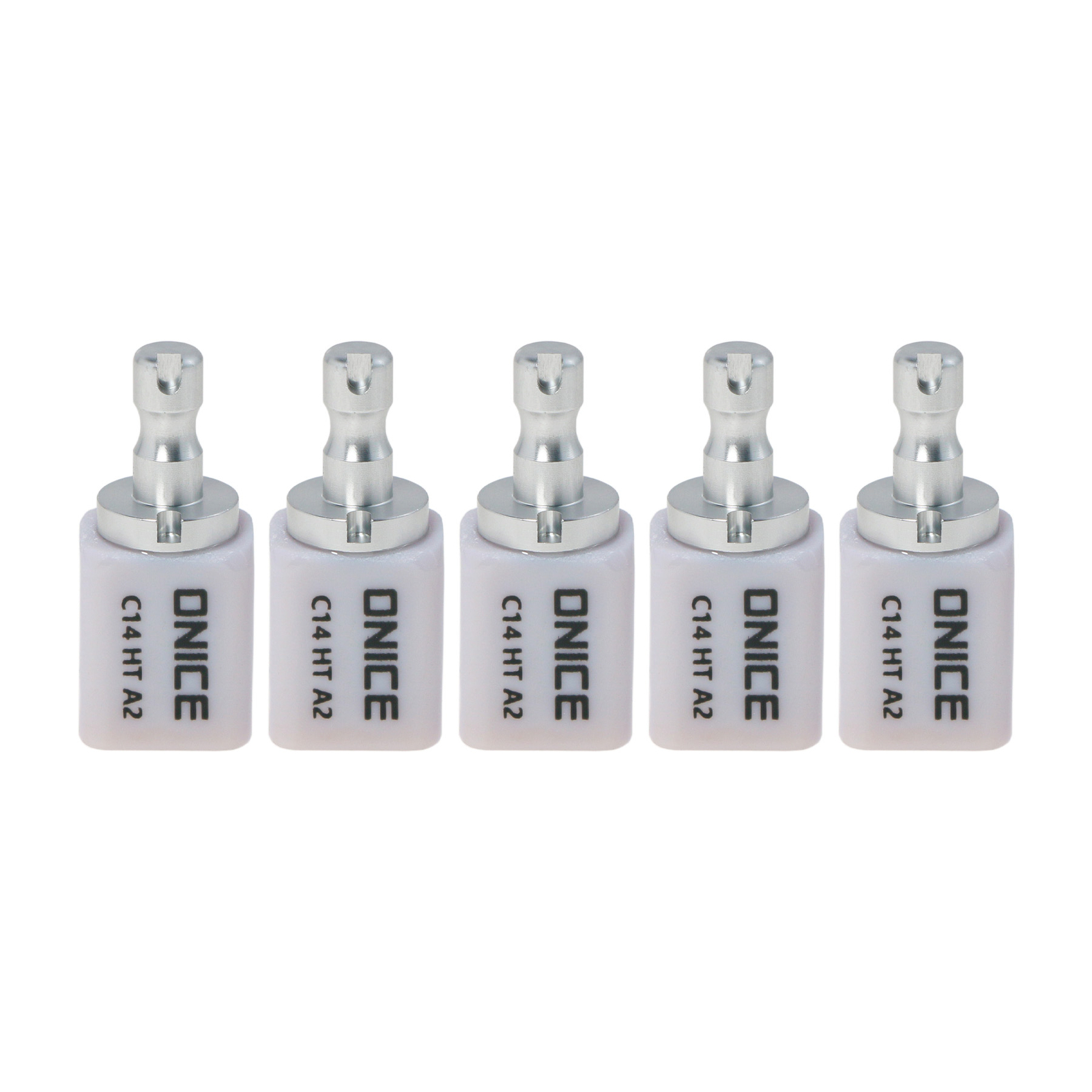 5Pcs/Box Dental LT HT C14 Glass Ceramic Lithium Dislicate Blocks Cerec CAD/CAM
