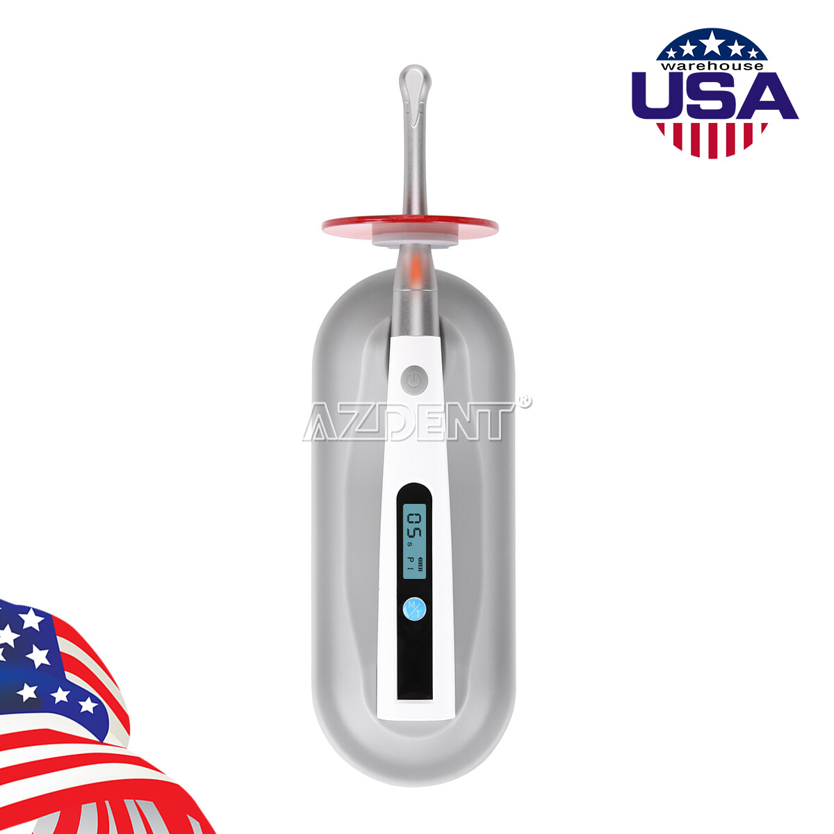 Dental Light Cure Composite Resin Etching Adhesive Kit/ LED Curing Light Lamp