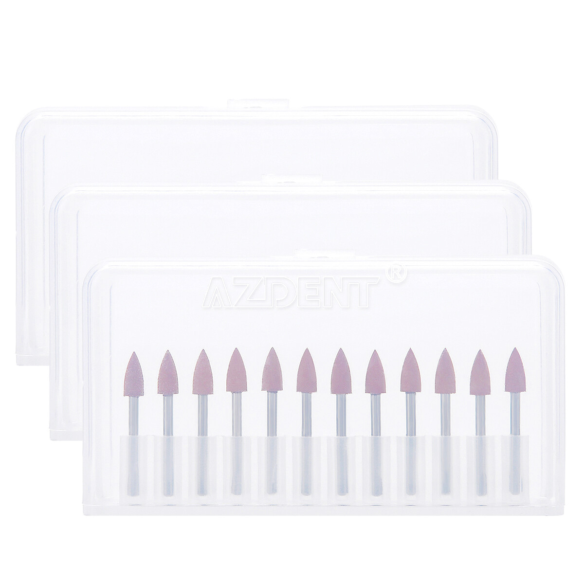 5 Packs Dental Brownie Mini Points Polishers Burs FG 0413 FG 1.6mm High Speed
