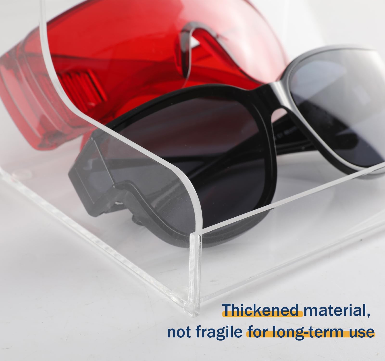 Healthible Acrylic Safety Glasses Dispenser, Holder for Industrial, Dental, L…