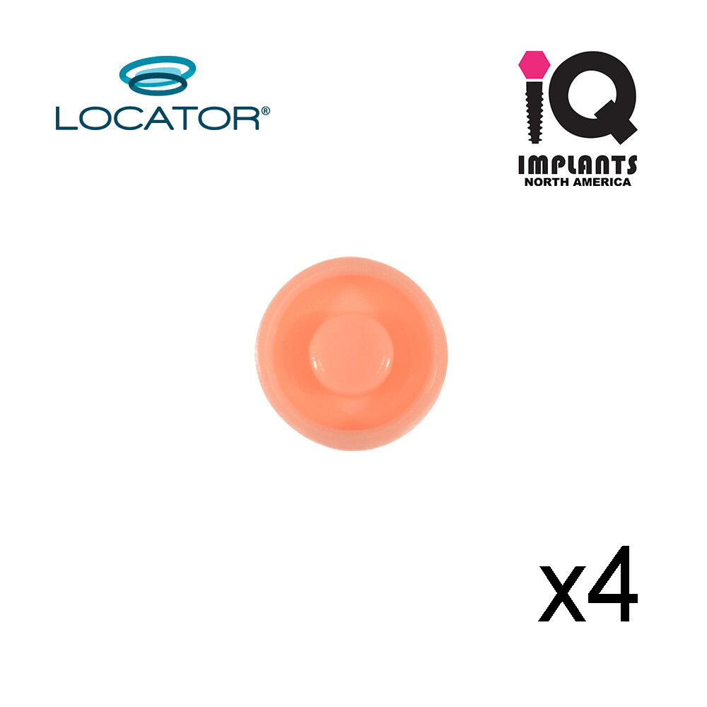 Zest Locator Genuine Original Male Caps Standard Light, Pink 3.0 lbs (4 pack)