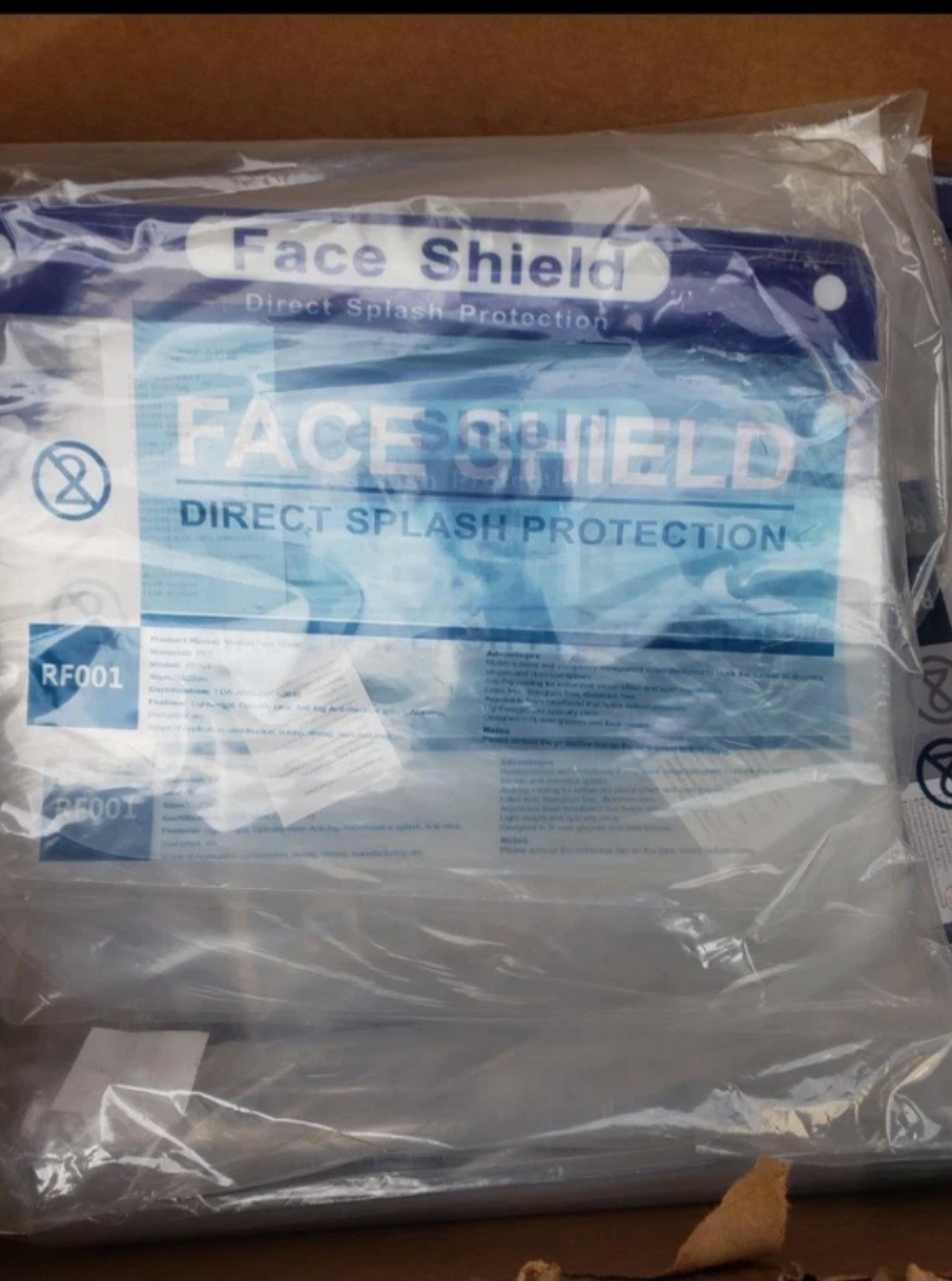 10-Pack Face Shield Reusable Washable Protection Cover Face Mask Anti-Splash
