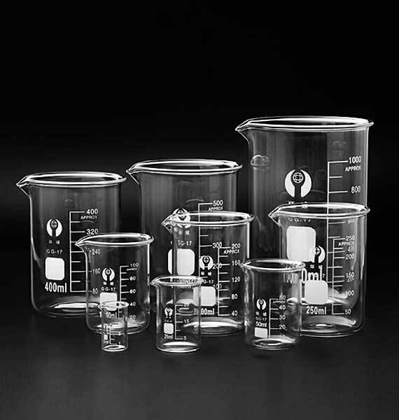 Wholesale 5ml – 3000ml Laboratory Chemistry Borosilicate Measuring Glass Beakers