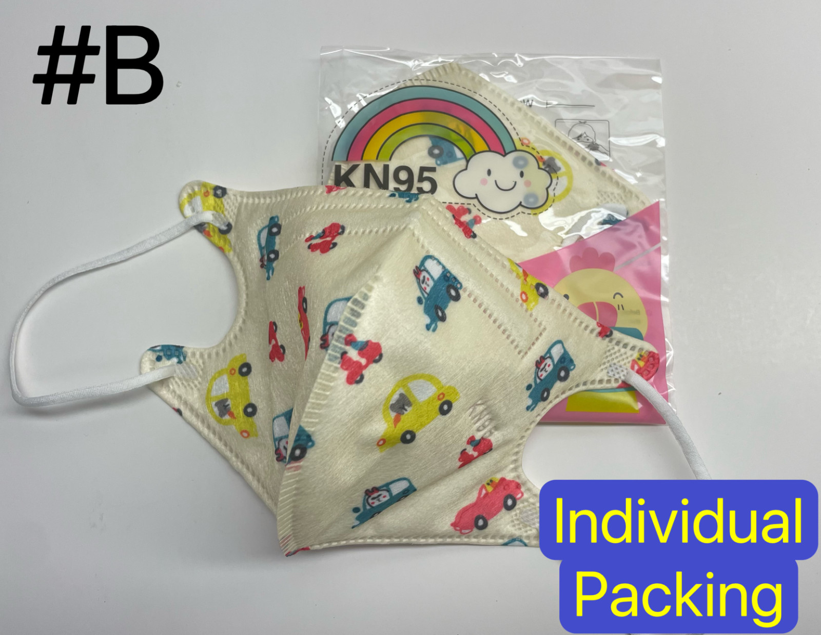 20Pcs KIDS KN95 Face Mask 5 Layer BFE 95% Disposable Child Respirator USA Seller