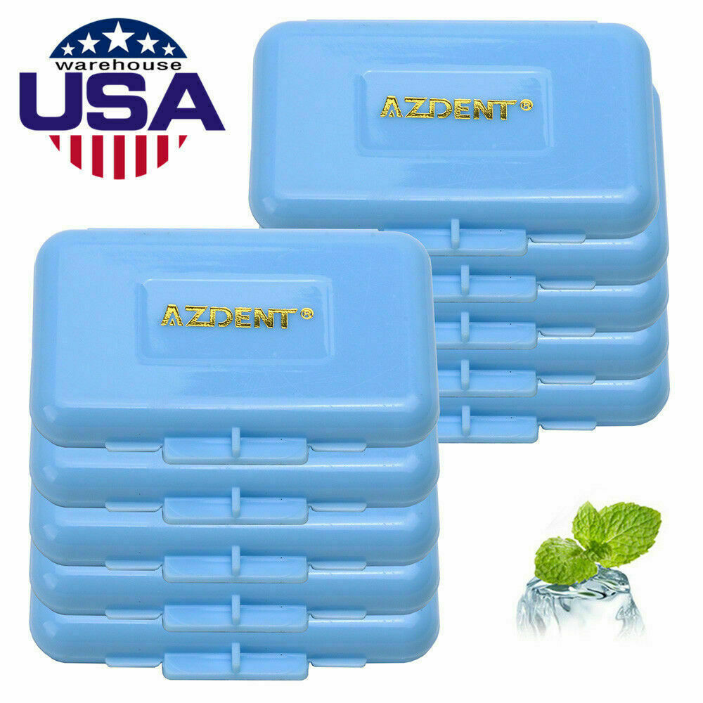 10Box Dental Orthodontic Wax for Relief Brackets Braces Gum Irritation 5pcs/box