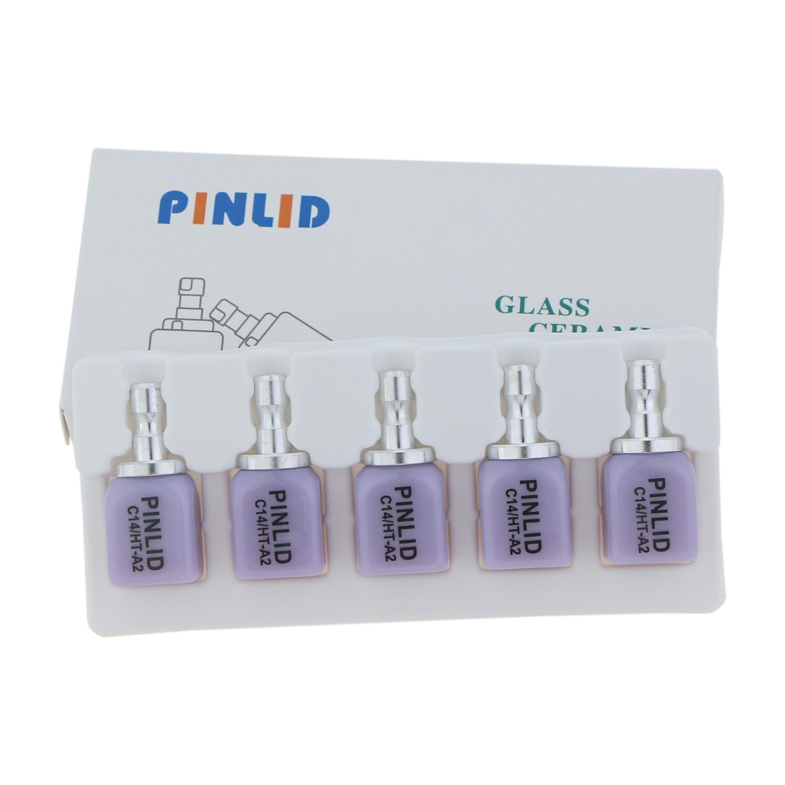 US Dental Emax Ceramic Blocks C14 HT Lithium Disilicate CAD/CAM CEREC Block