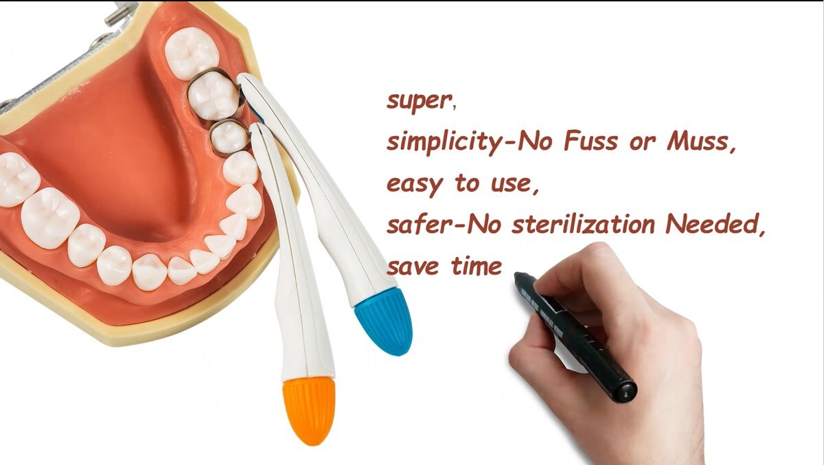 50Pcs Dental Pro Matrix Band Molar/Premolar Restoration Molding Tablet 4.5/6.0MM