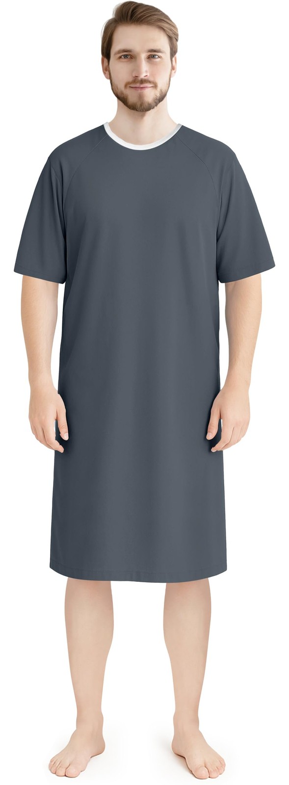Utopia Care Men’s Hospital Gown Soft and Comfortable Patient Gown…