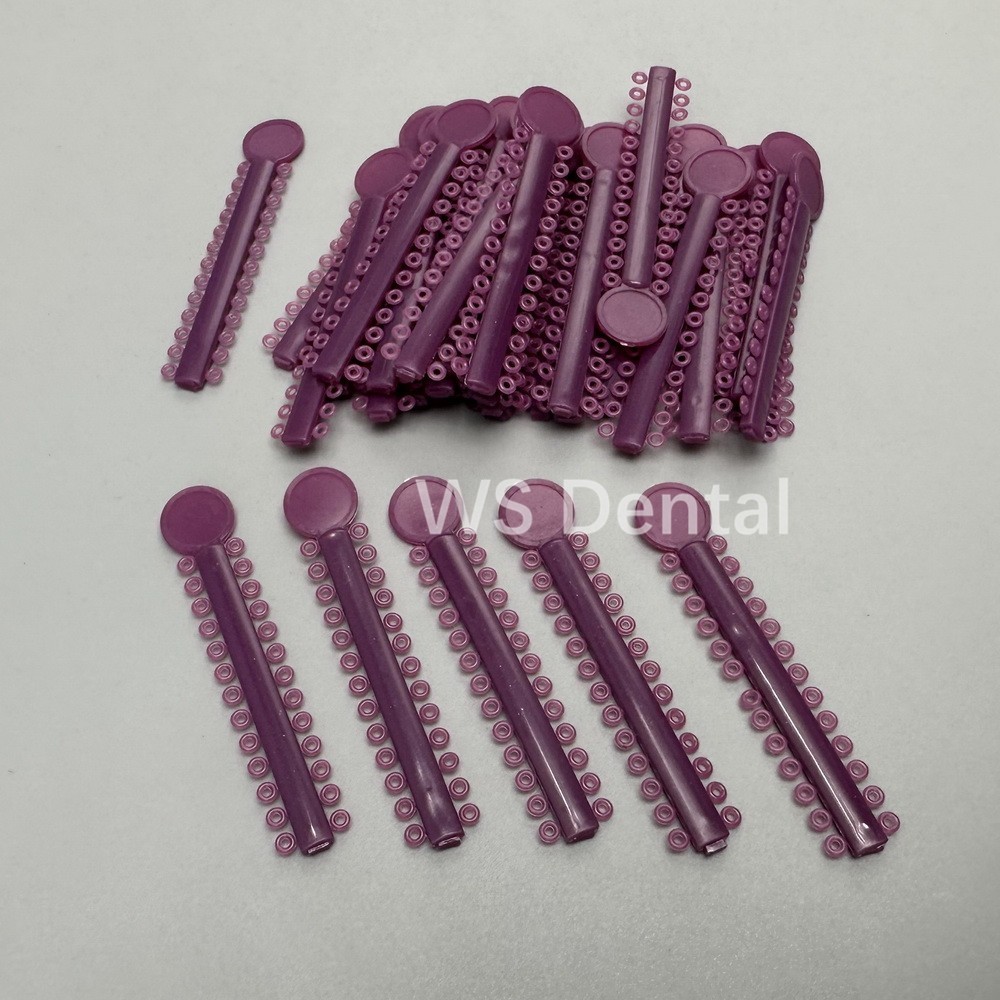 1040pcs Dental Orthodontic Elastic Ligature Ties for Brackets Brace Rubber Bands