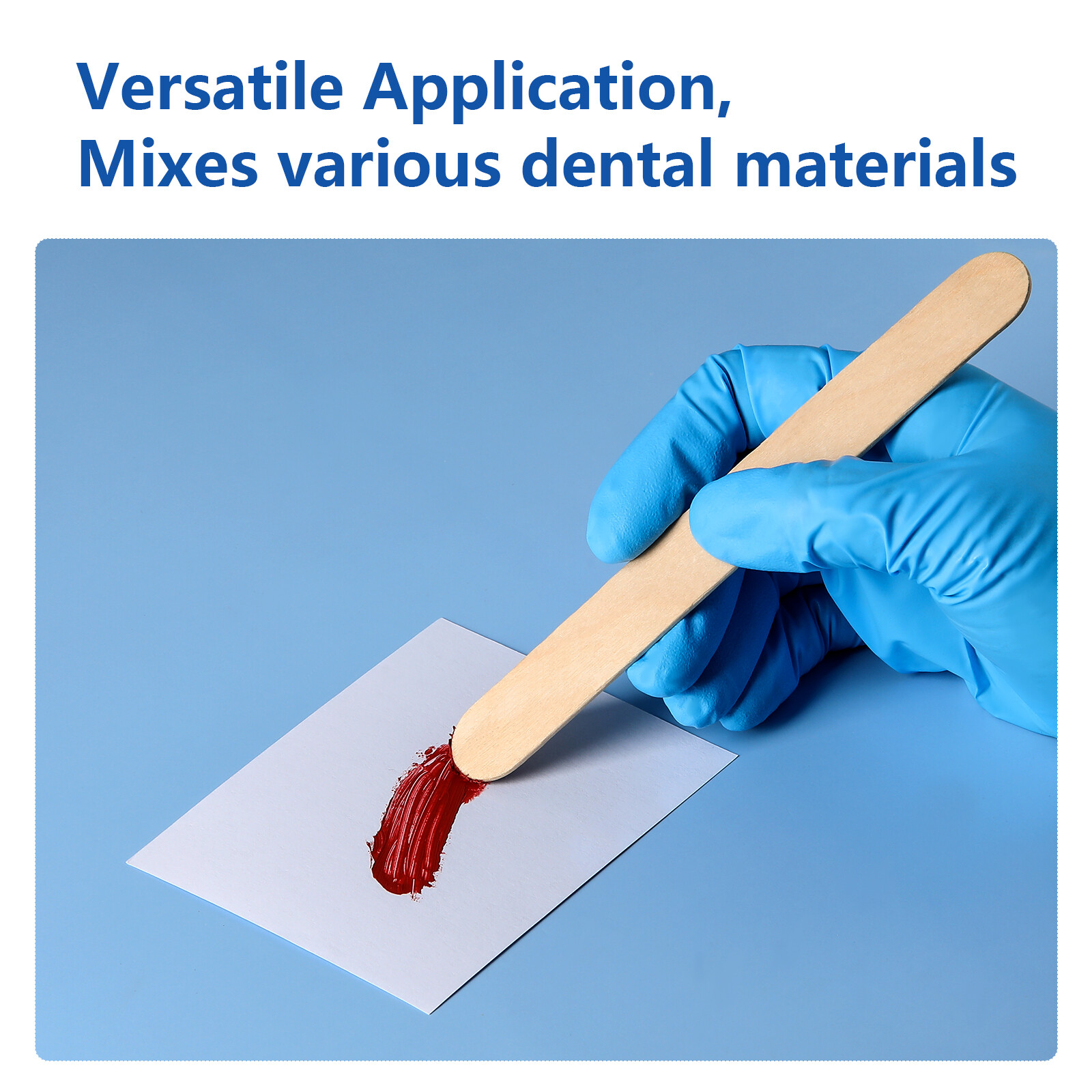 500 Sheet Dental Mixing Pads Paper/Poly Coated 2Side Disposable Plastic-Coating