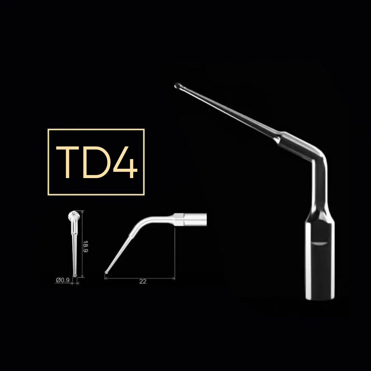 Woodpecker Dr Talal’s Endo Kit Endodontic Ultrasonic Scaler Tips Kit Set TD1-TD6