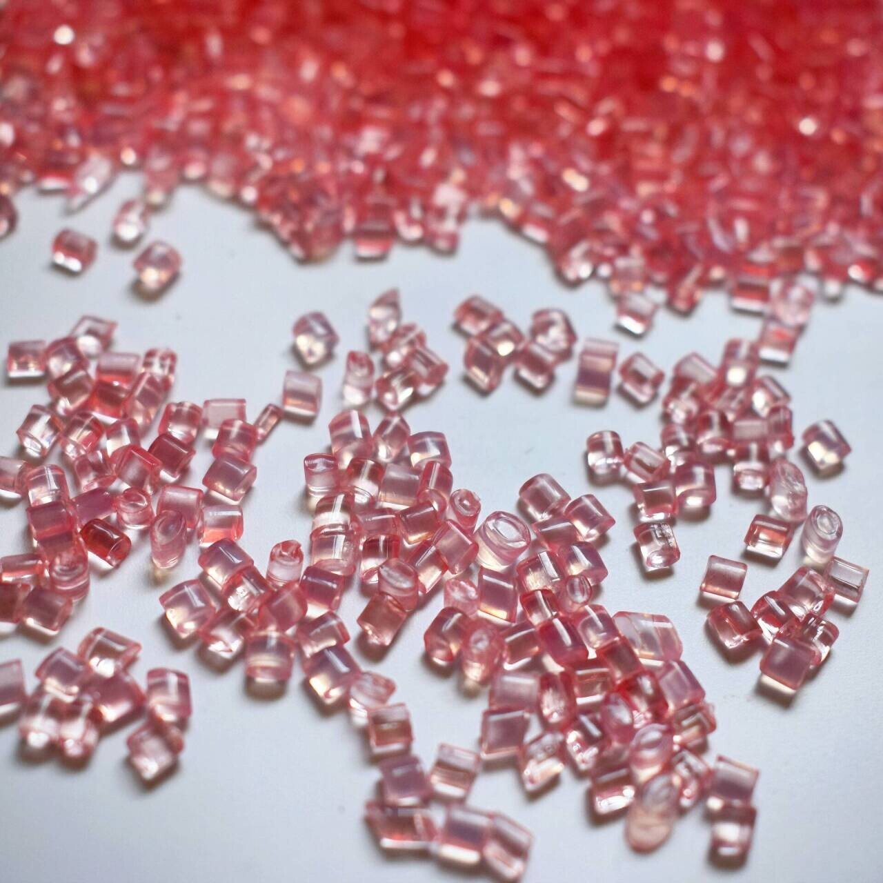 500g Dental Lab Bulk Acrylic Flexible Denture Material Invisible Glue B Pink
