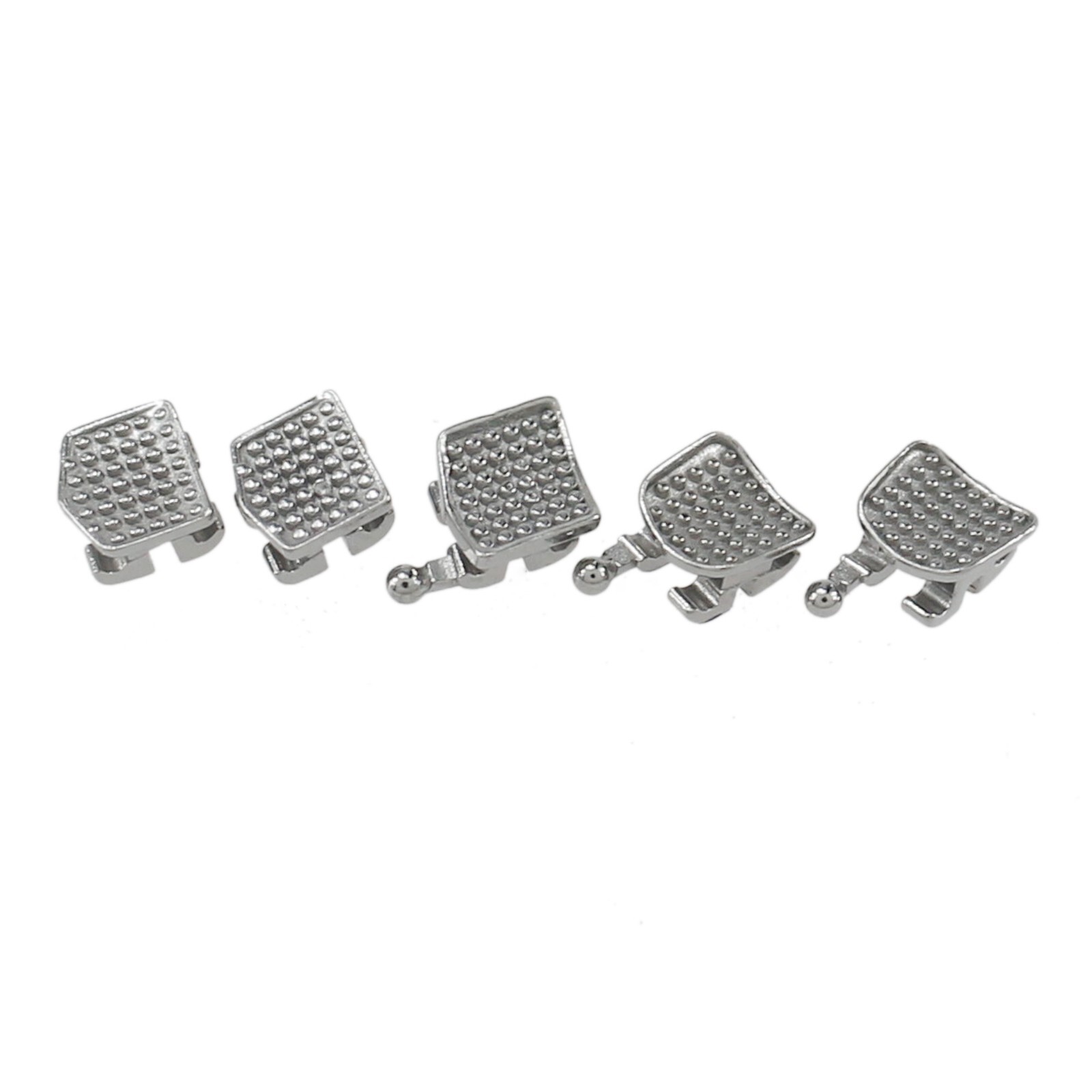 Dental Orthodontic Metal Brackets Braces Roth MBT 018 022 345 Hook Mini MIM Twin