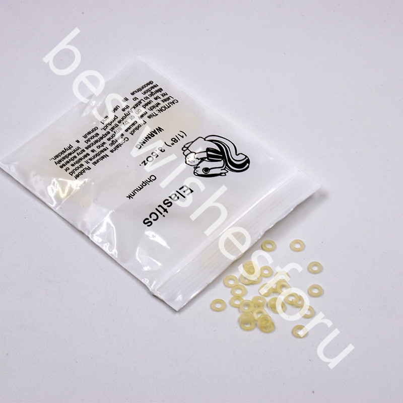 3.5 oz Light 1/8″ Chipmunk Dental Orthodontic Rubber Bands Elastics Latex Braces