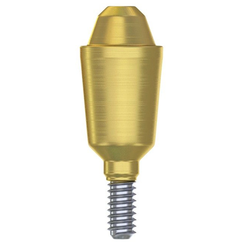 1x Set Dental Straight Multi Unit 1.6 RP Int Hex 2.42 PEEK Scan Body Titanium
