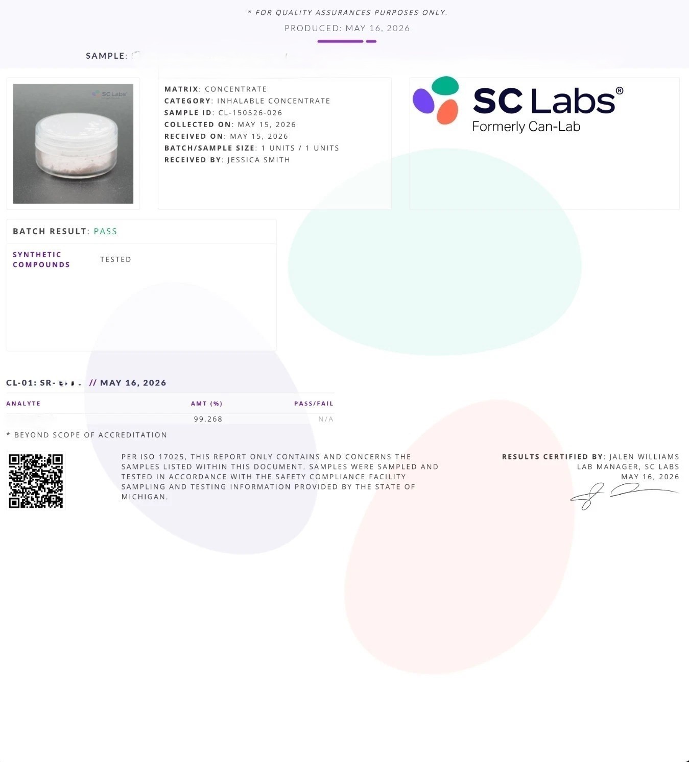 SR Organic 17 Research Intermediate — Fine Crystalline Powder, Lab-Grade Quality