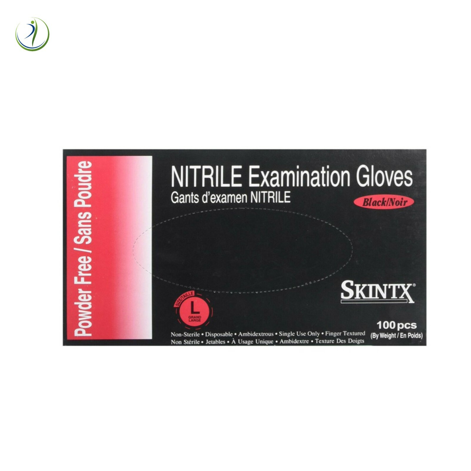 Nitrile Black Dental Medical Exam Gloves Powder-Free Disposable 5 Mil 10 Boxes