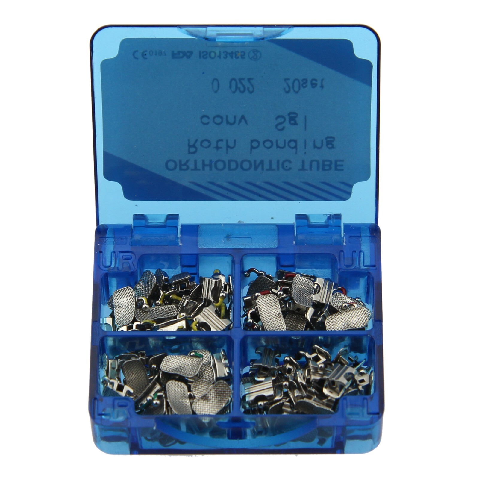 20Types Dental Orthodontic Buccal Tubes 1st 2nd Molar Bracket Bondable Roth MBT