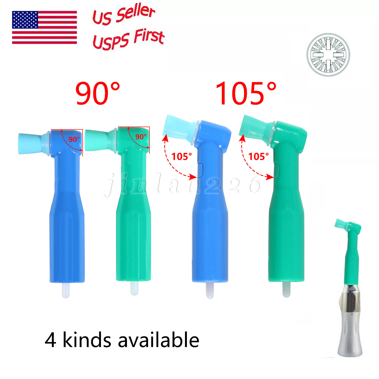 10-100Pcs Dental Carbide Burs for High Speed Handpiece Round Cone Bur Diamond FG