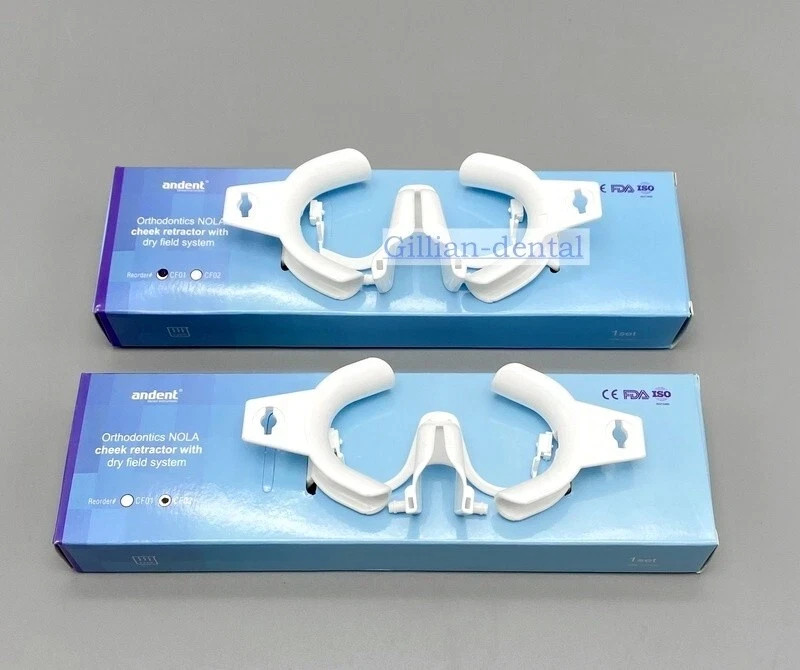 Dental Ortho Nola Dry Field System Cheek Retractor Lips Mouth Opener Large/Small