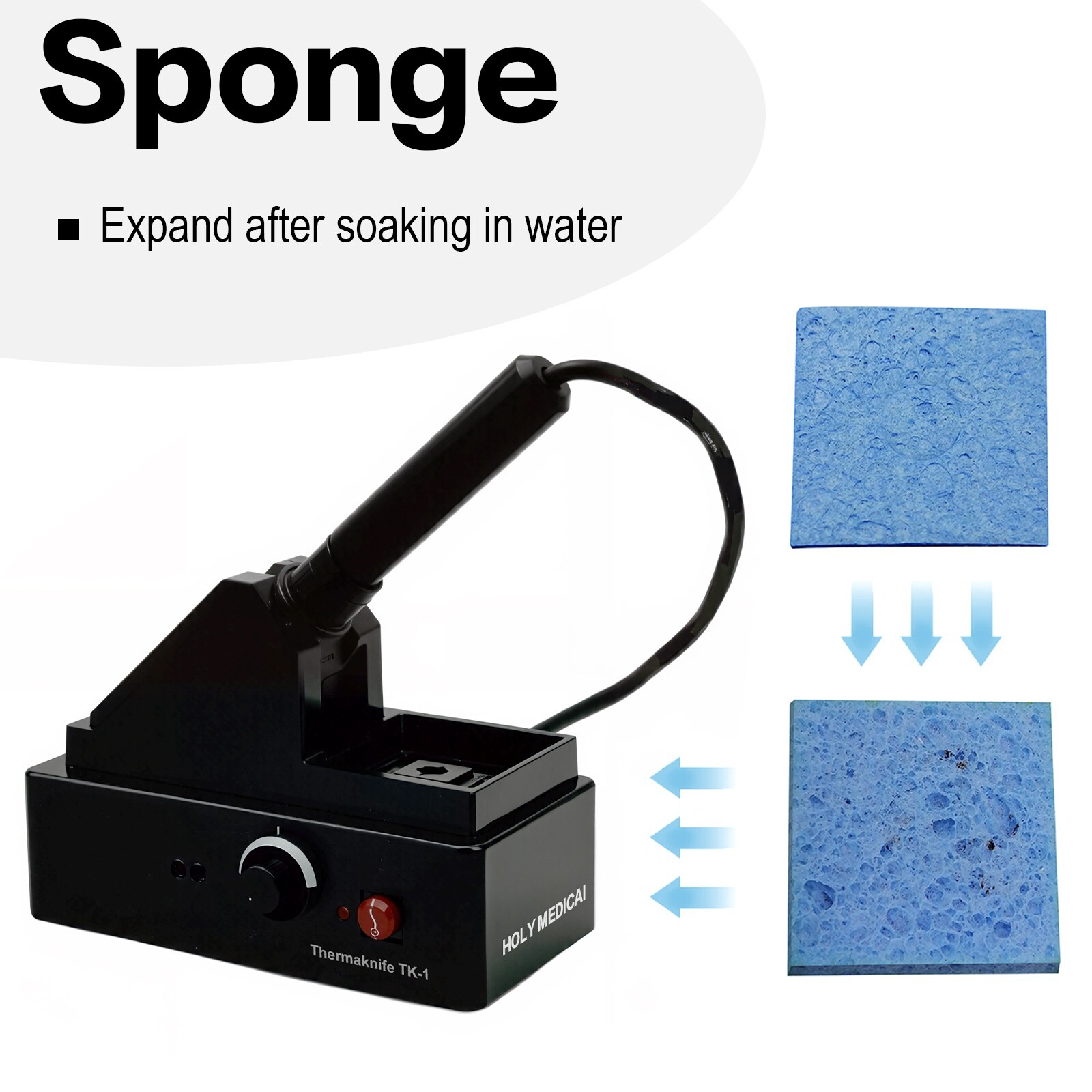 Electric Dental Thermoplastic Engraver Cutter Orthodontic Heating Cutting Knife