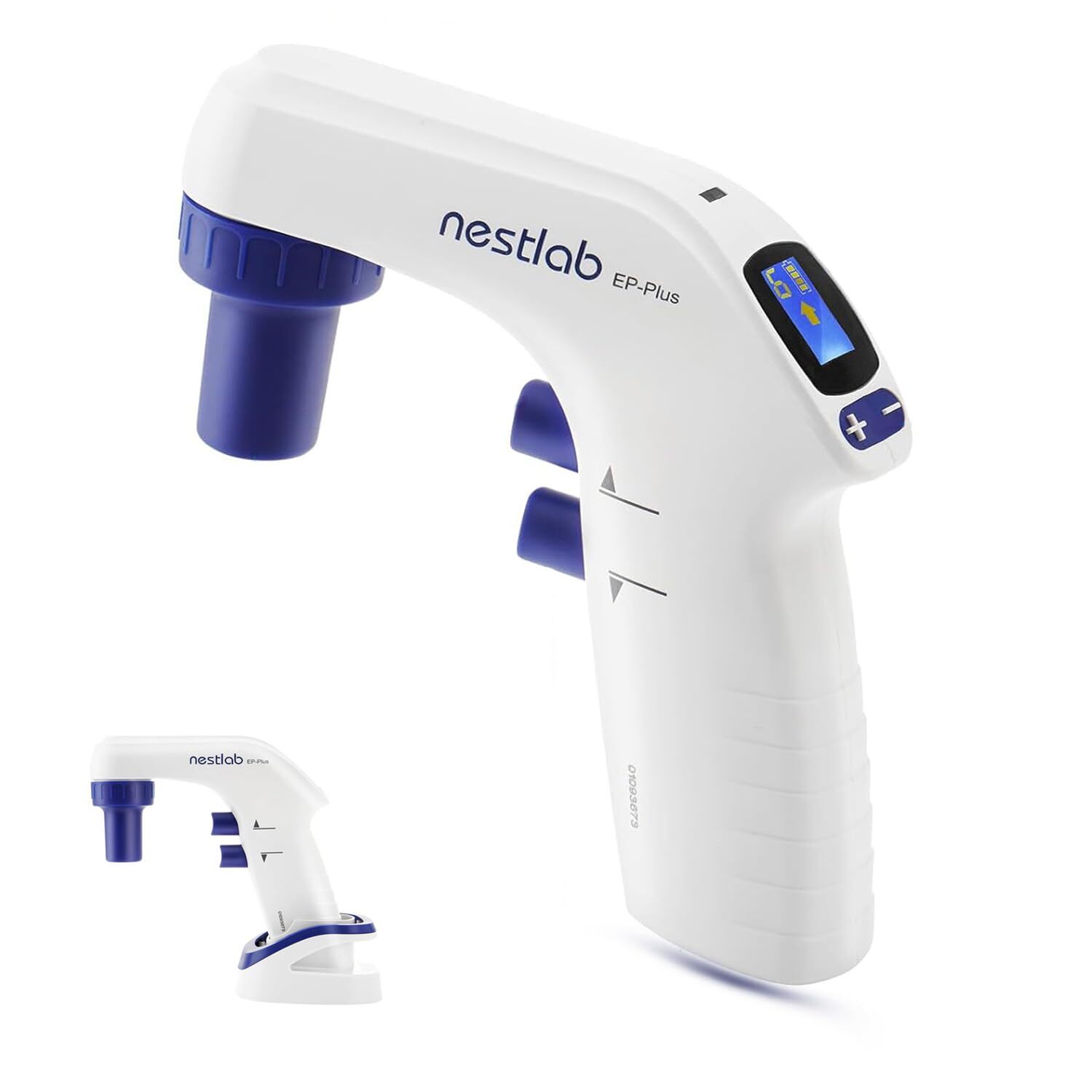 0.1-100ml Lab Electric Pipette Controller Digital LCD Adjustable Pump 100‑240V