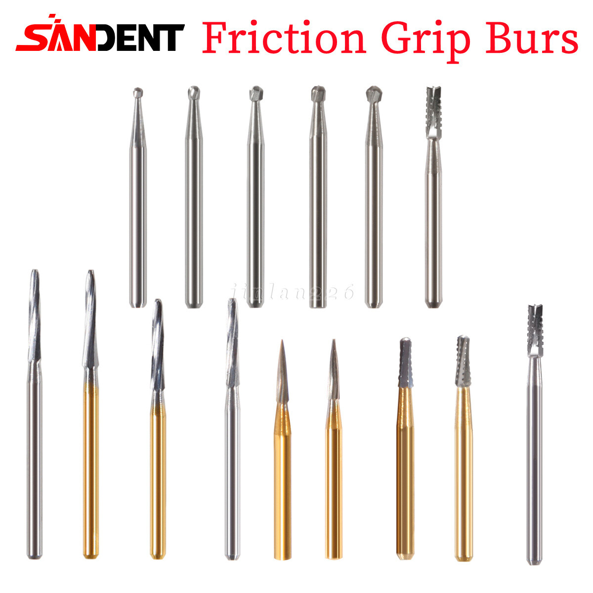Dental FG Fresas de carburo de tungsteno Fit Alta Velocidad pieza de mano