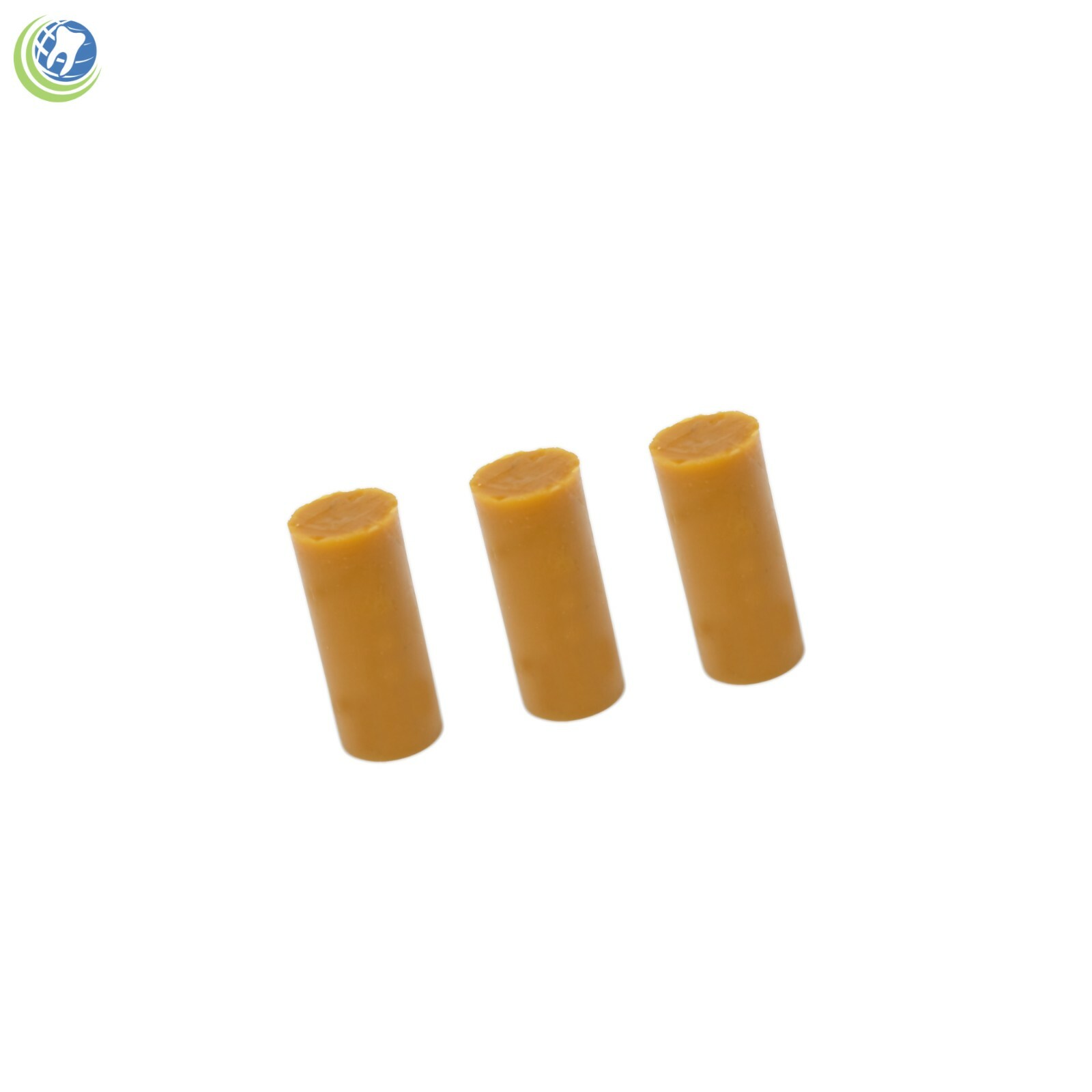 3 X DENTAL LAB HARD STICKY WAX CROWN BRIDGE ARTICULATION LUMP RESIN IN CYLINDERS
