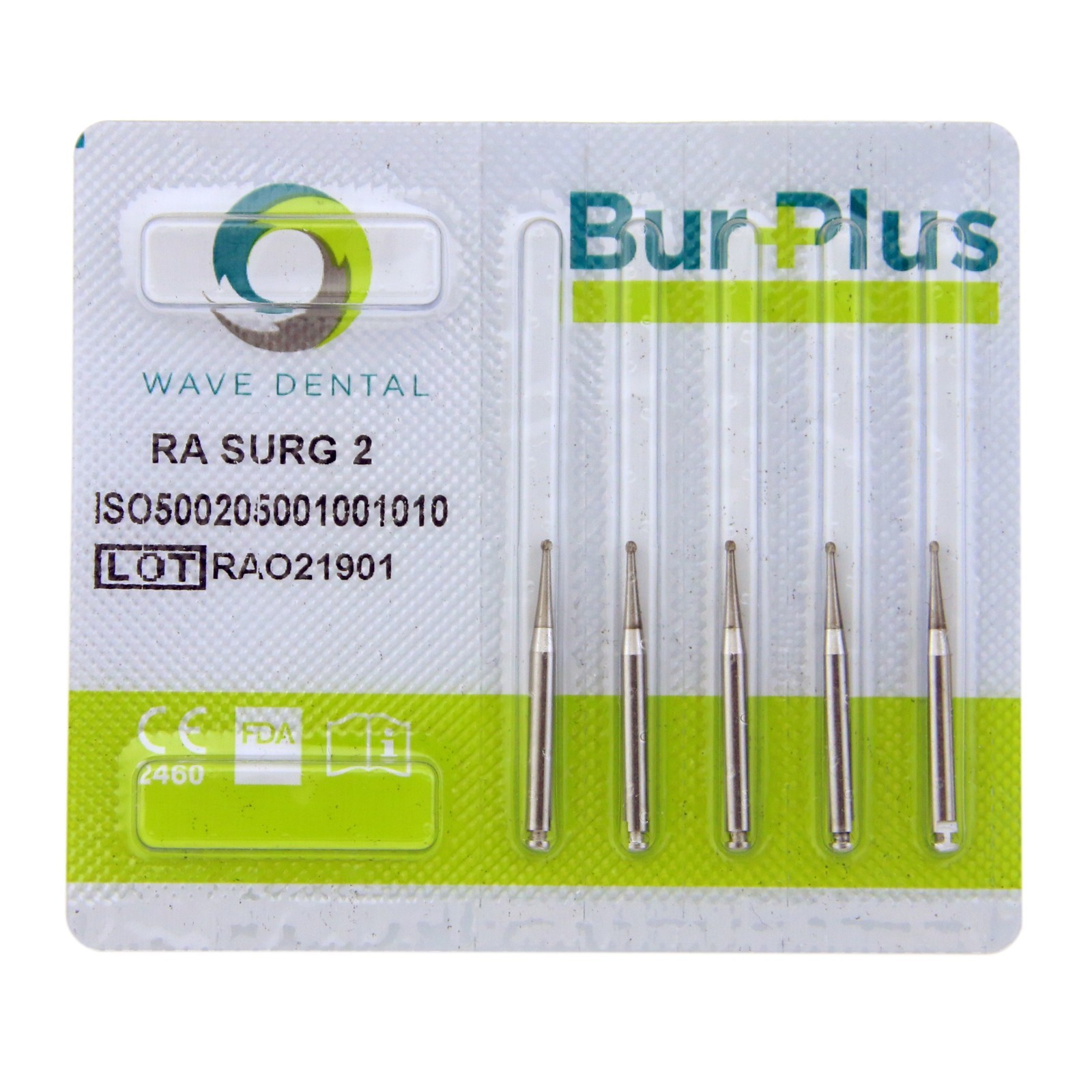 WAVE Dental Latch Round Carbide Burs RA 2 4 6 8 Surgical Bur RA SURG Slow Speed