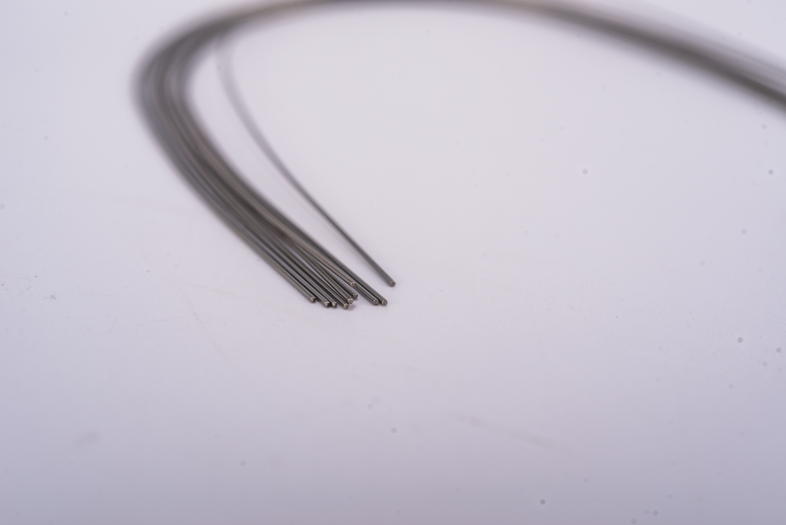 10Packs Dental Orthodontic Stainless Steel Rectangular Arch Wire Natural Round