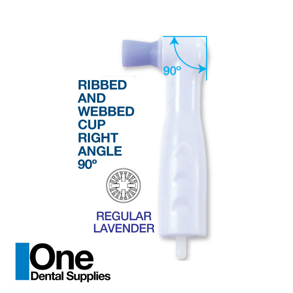 Dental Disposable Prophy Angles Regular 90° Latex Free Cups 1000 pcs