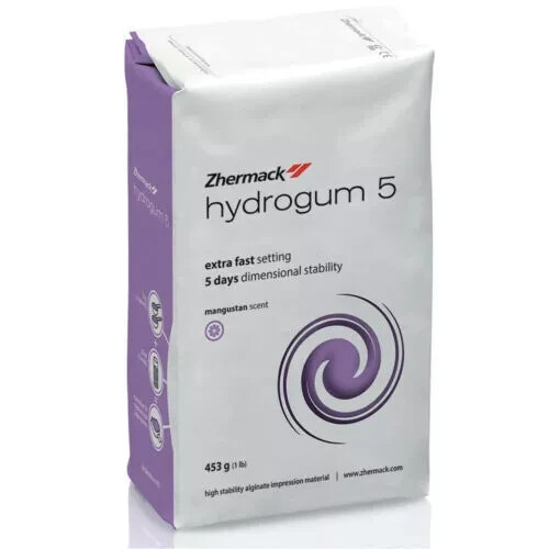 Zhermack Hydrogum 5 Impression Alginate 1 Lb 500g Extra Fast Set Dental Material