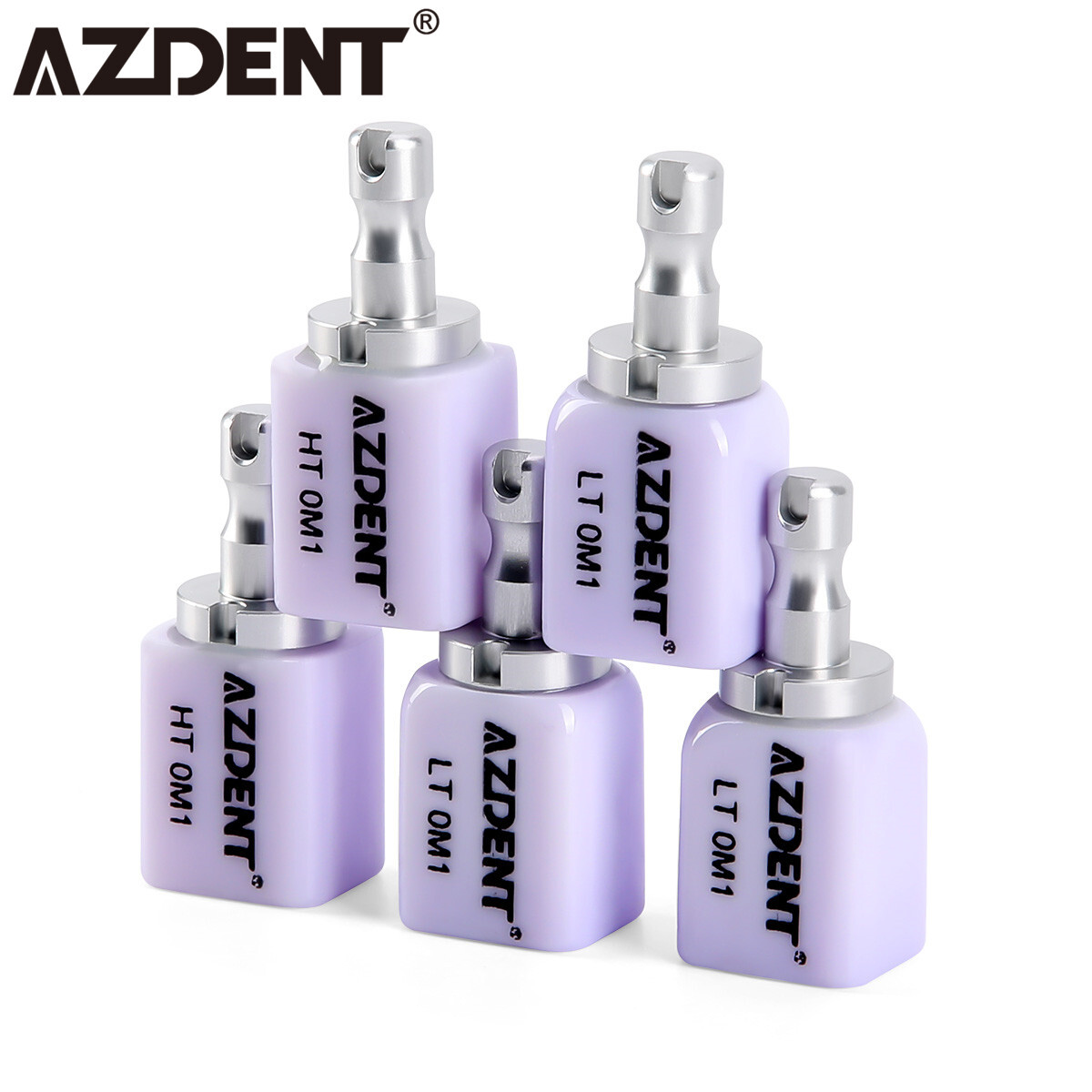 C14 Emax AZDENT Dental Glass Ceramic Lithium Dislicate CAD/CAM Cerec Blocks