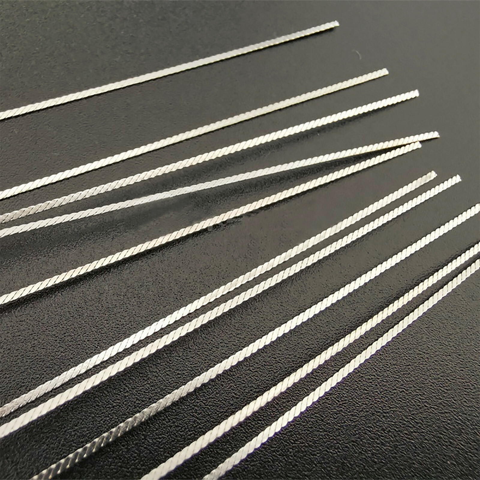US 10Pcs Dental Orthodontic Retainer Wire Flat Strand Lingual 0.010″ * 0.028″